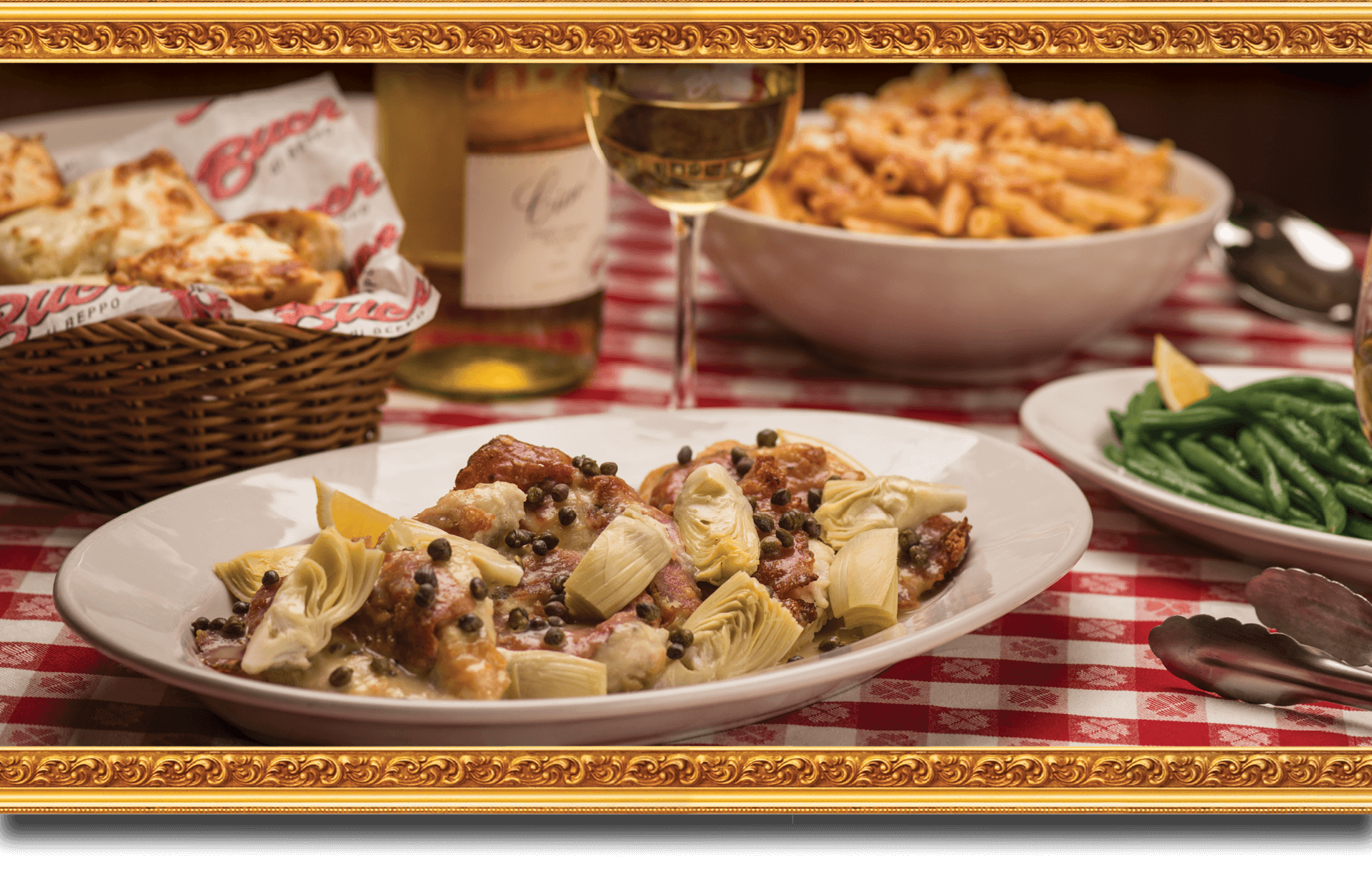 Nutritional information for Buca di Beppo