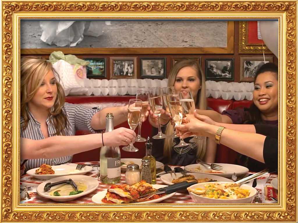 An image of a Buca di Beppo bridal shower